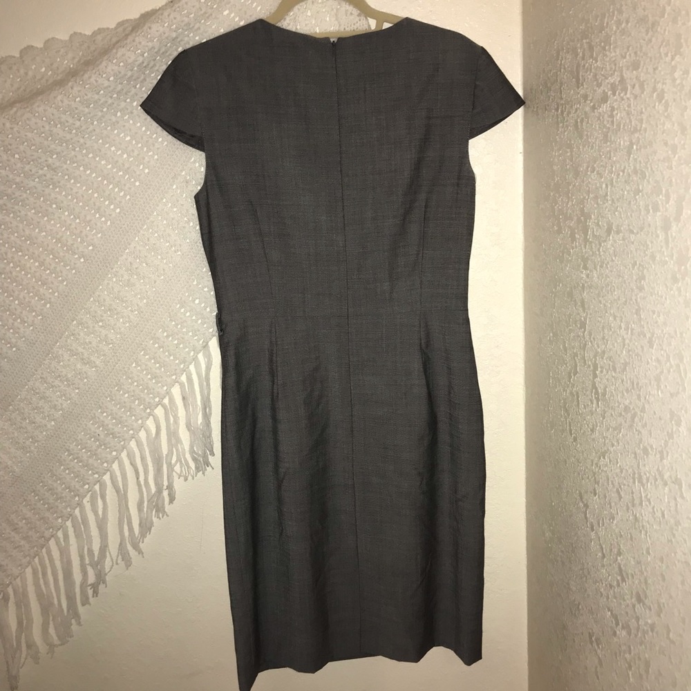 Tahari | Ruffle Contemporary Dress - Picture 4 of 8